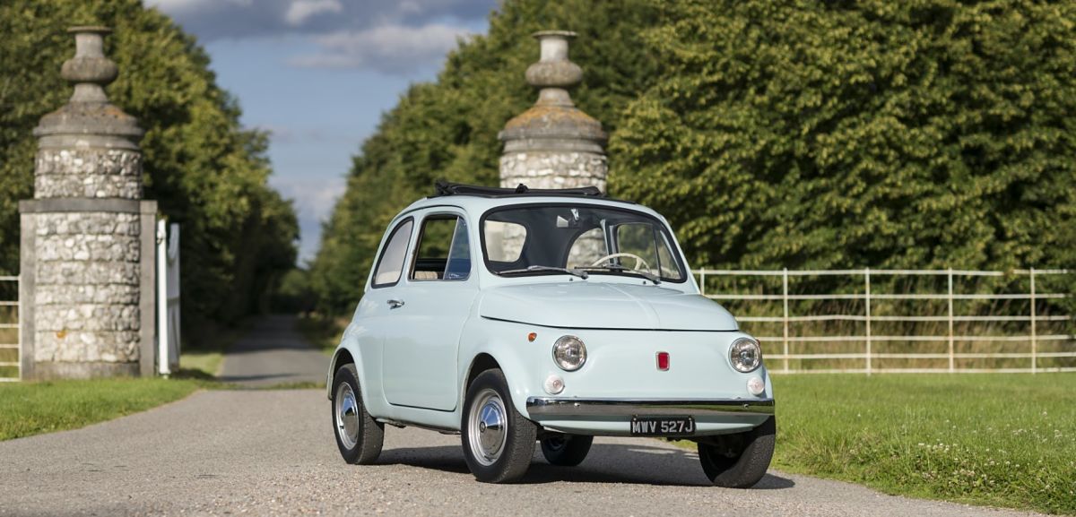 Klassische Fiat 500 Reifen