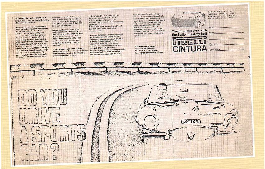 185VR15 PIRELLI CINTURATO ™ Jaguar E Type Article